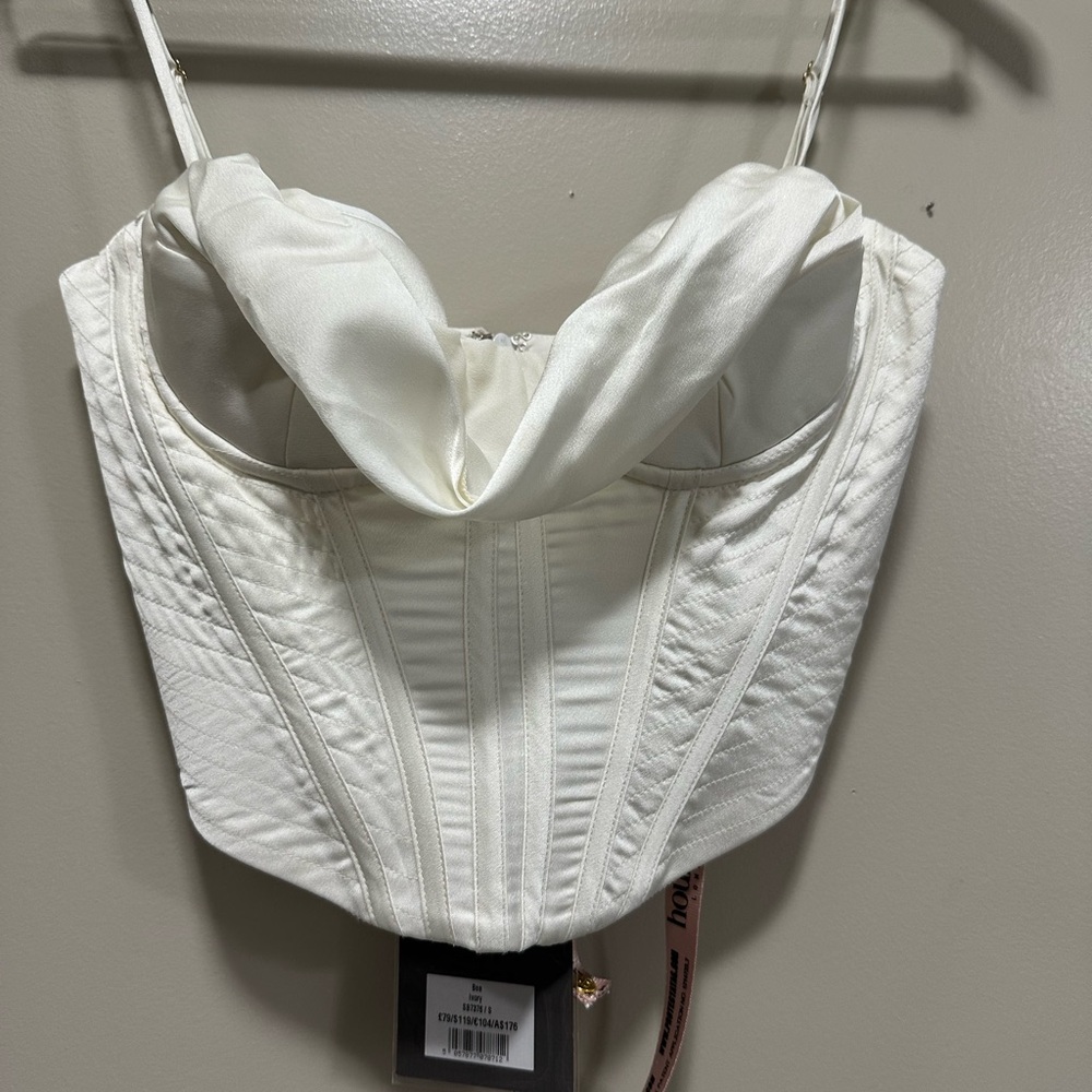 House of CB Bea Corset Top Satin - Picture 5 of 7